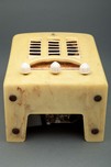 Emerson BT-245 ”Tombstone” Alabaster + White Catalin Radio